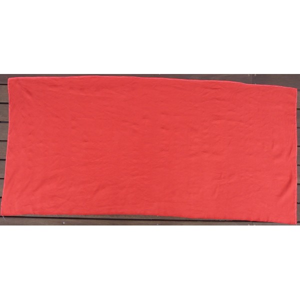 Cochineal Dyed Shibori Indian Silk Scarf Large 030
