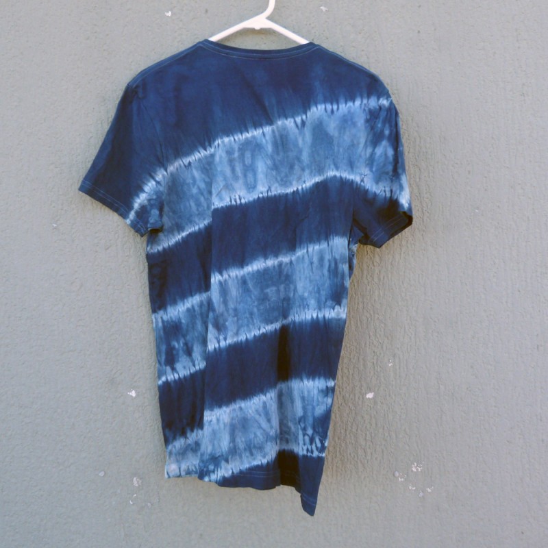 Natural Dyes - Indigo Shibori T-Shirt