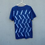 Indigo Dyed Shibori T-Shirt